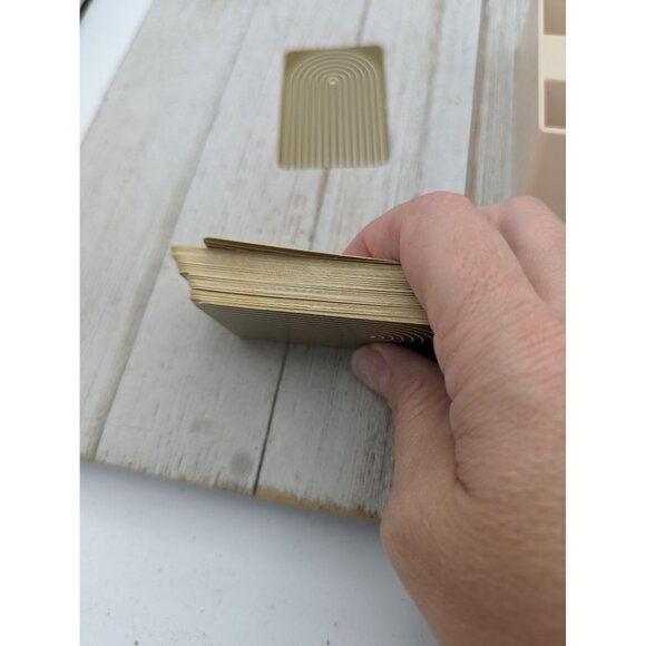 Vintage Probe Game of Words No. 200 1964 Replacement Card Holder Plus Green Card - Picture 4 of 6